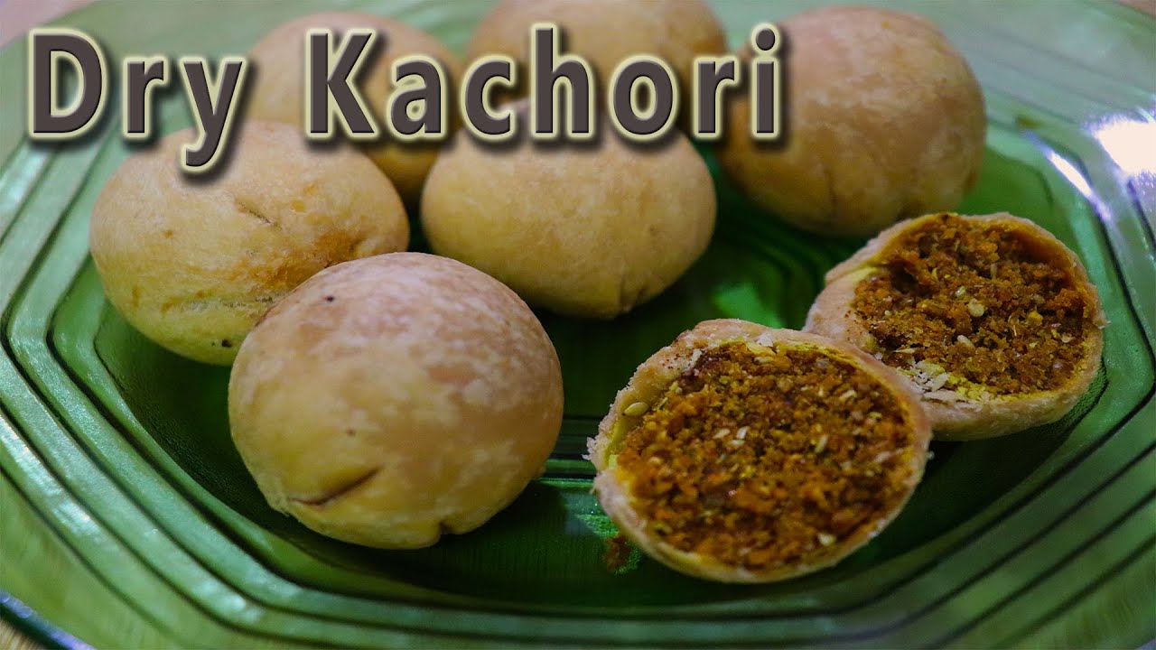 DRY KACHORI || how to make dry kachori at home || Jamnagar's Special Dry Kachori