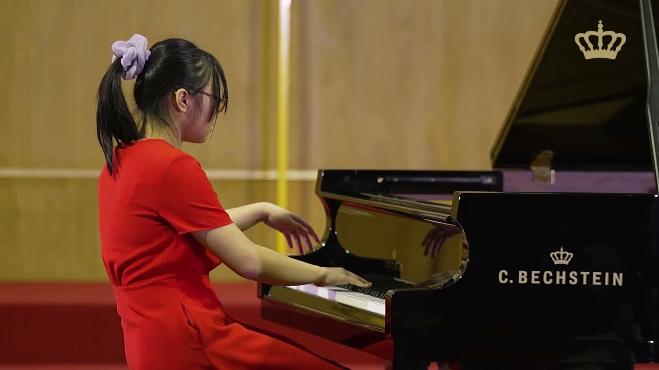 Đỗ Diệp Chi, Claude Debussy - Clair de lune, CARL BECHSTEIN PIANO COMPETITION.