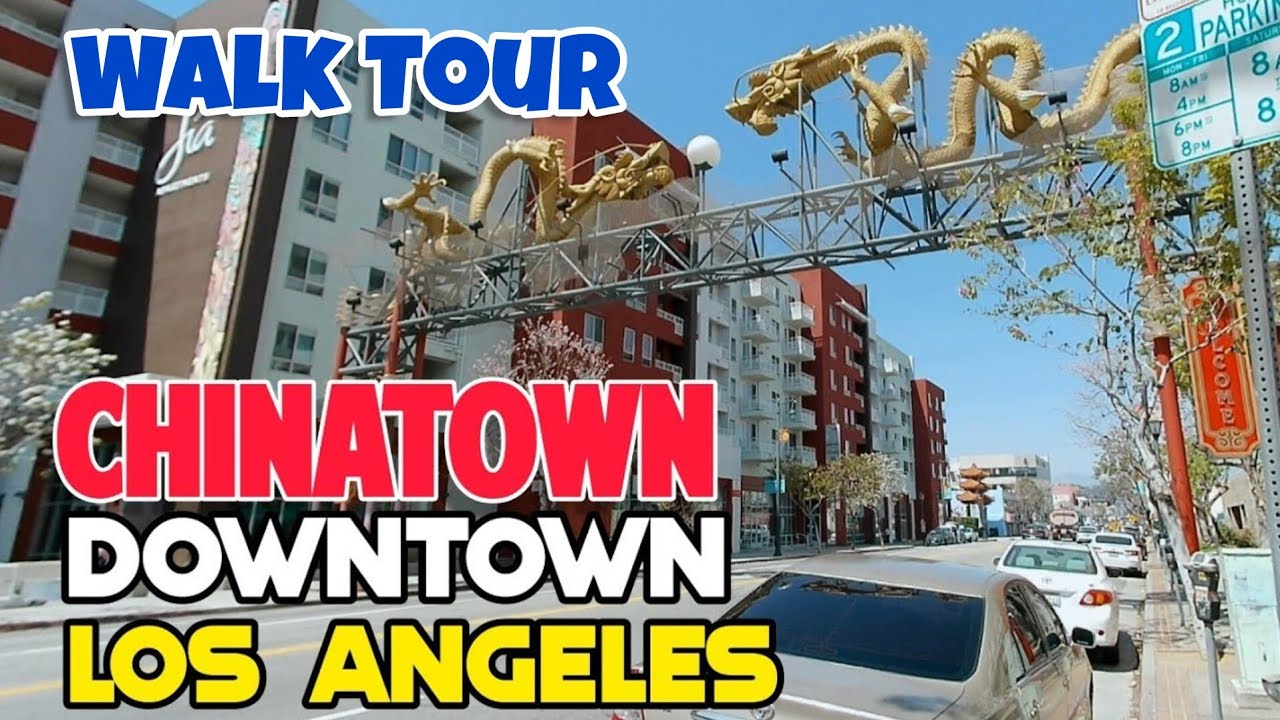 Exploring Downtown Los Angeles Chinatown Walk Tour