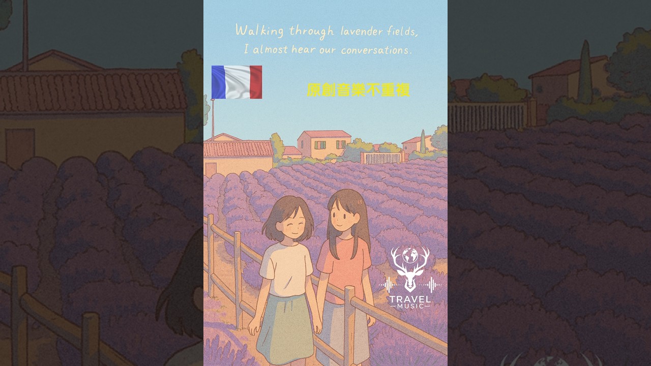 012-01【France】走過薰衣草田，我仿佛聽見我們的對話。