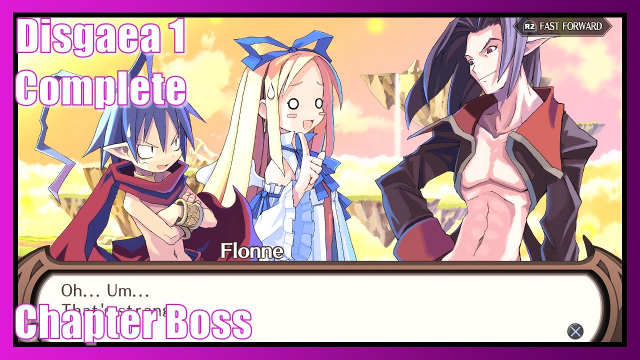Disgaea 1 Complete | Final Chapter Boss | Vyers