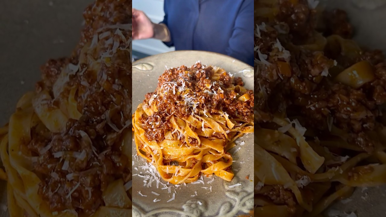 Fideos en salsa de carne #salsadecarne #cocinafacil #recetadetallarines