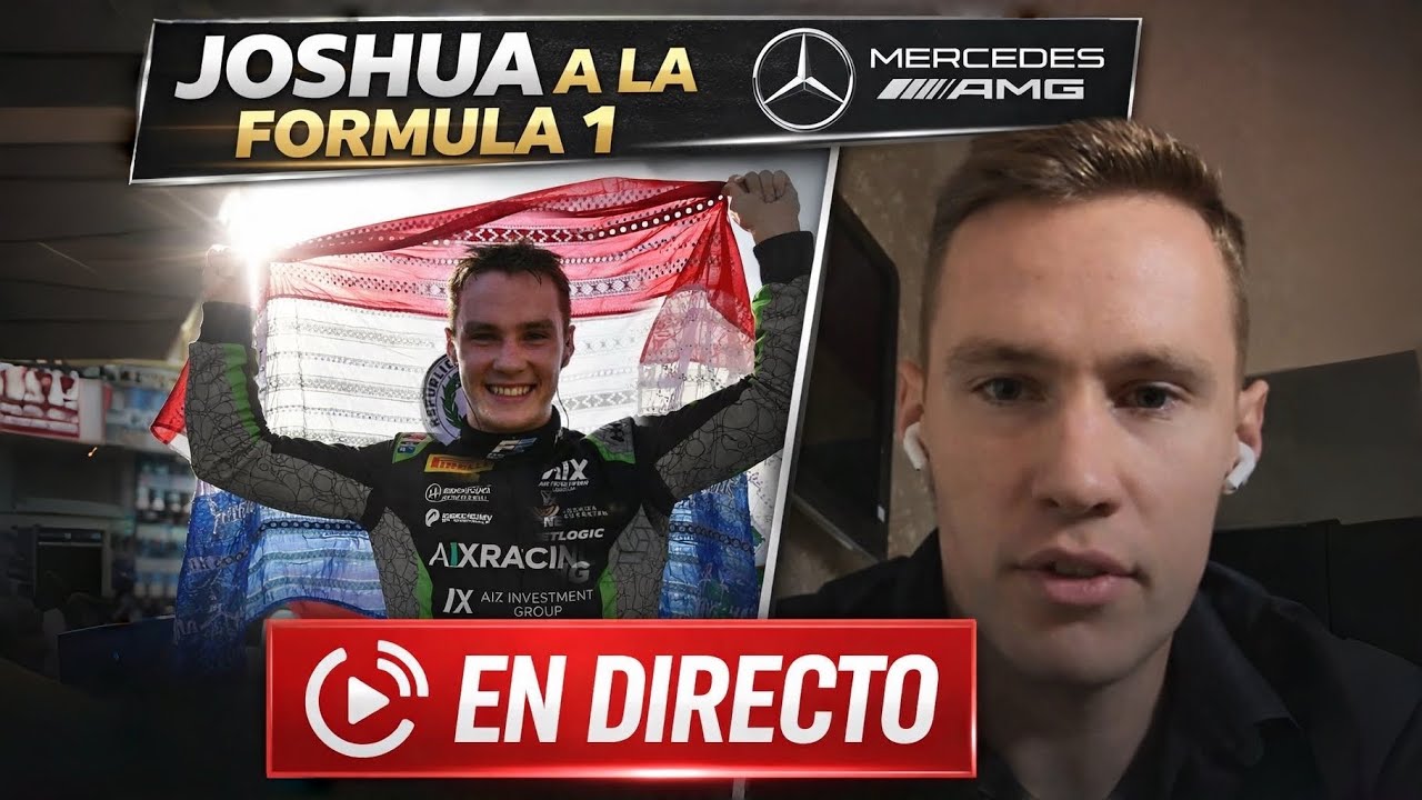 🚨 VIVO de JOSHUA DUERKSEN sobre su FICHAJE por MERCEDES EN la FÓRMULA 1 🤯