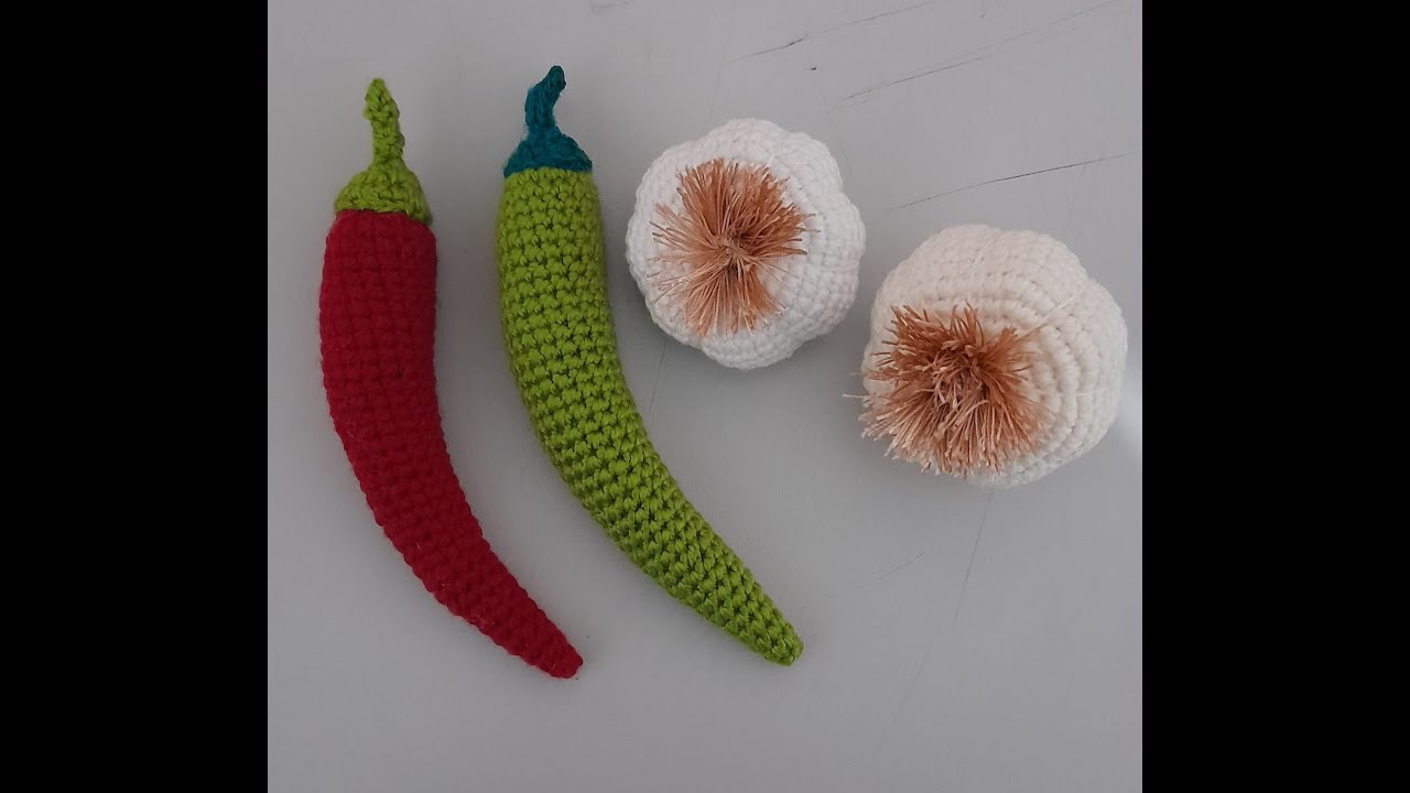 Amigurumi biber yapımı