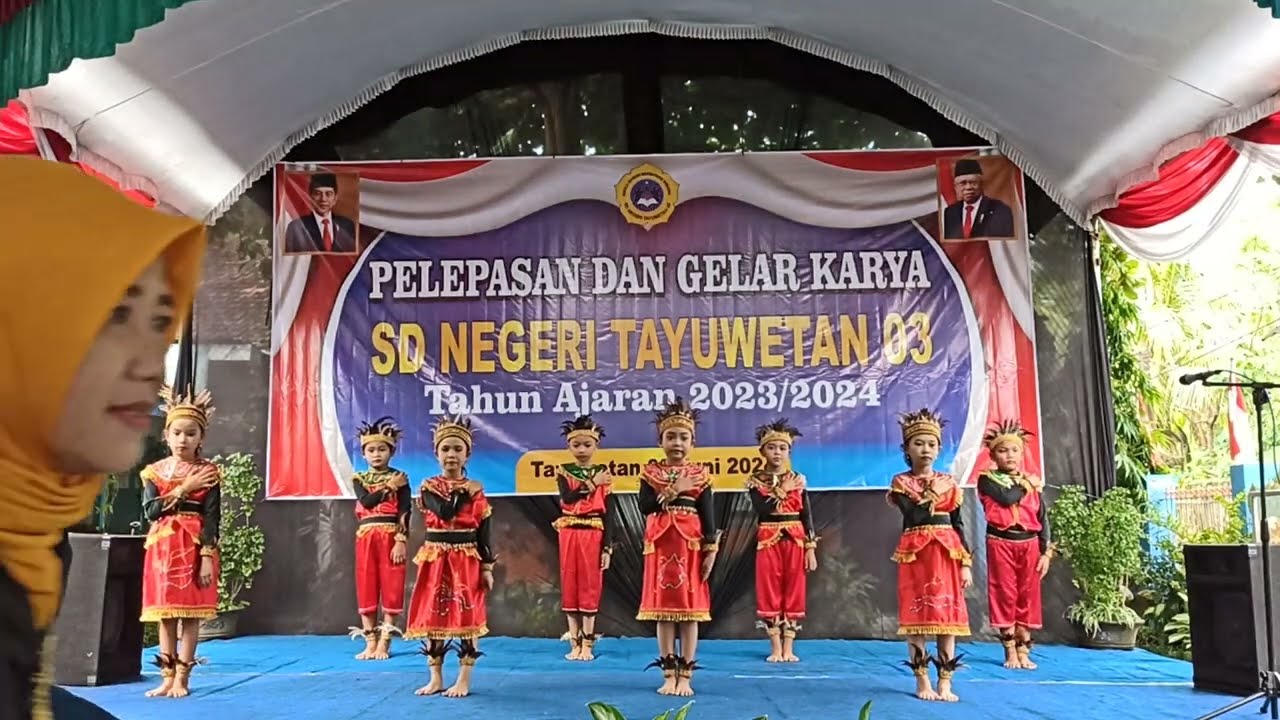 KELAS 1 TARI WONDERLAND INDONESIA (PERPISAHAN SEKOLAH)