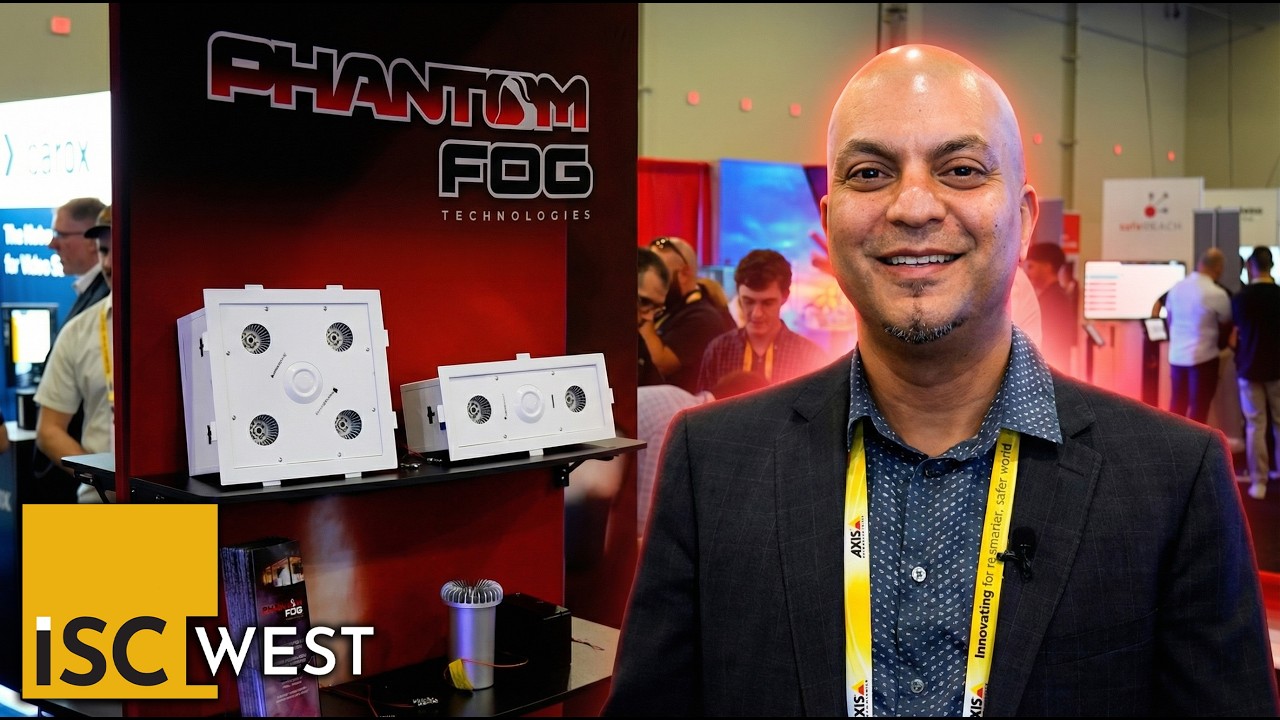 How Phantom Fog Stops Intrusions in 12 Seconds | ISC West 2026 Booth Tour