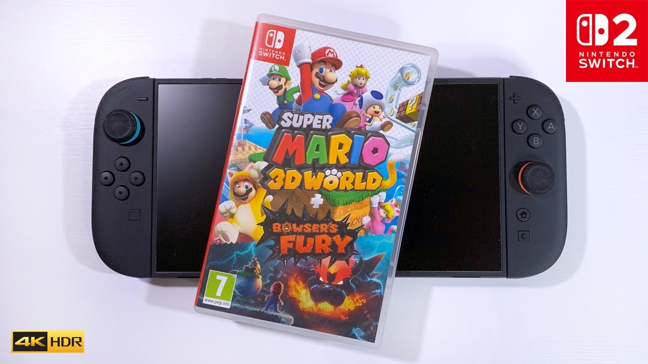 Super Mario 3D World on Nintendo Switch 2 (Handheld Gameplay)