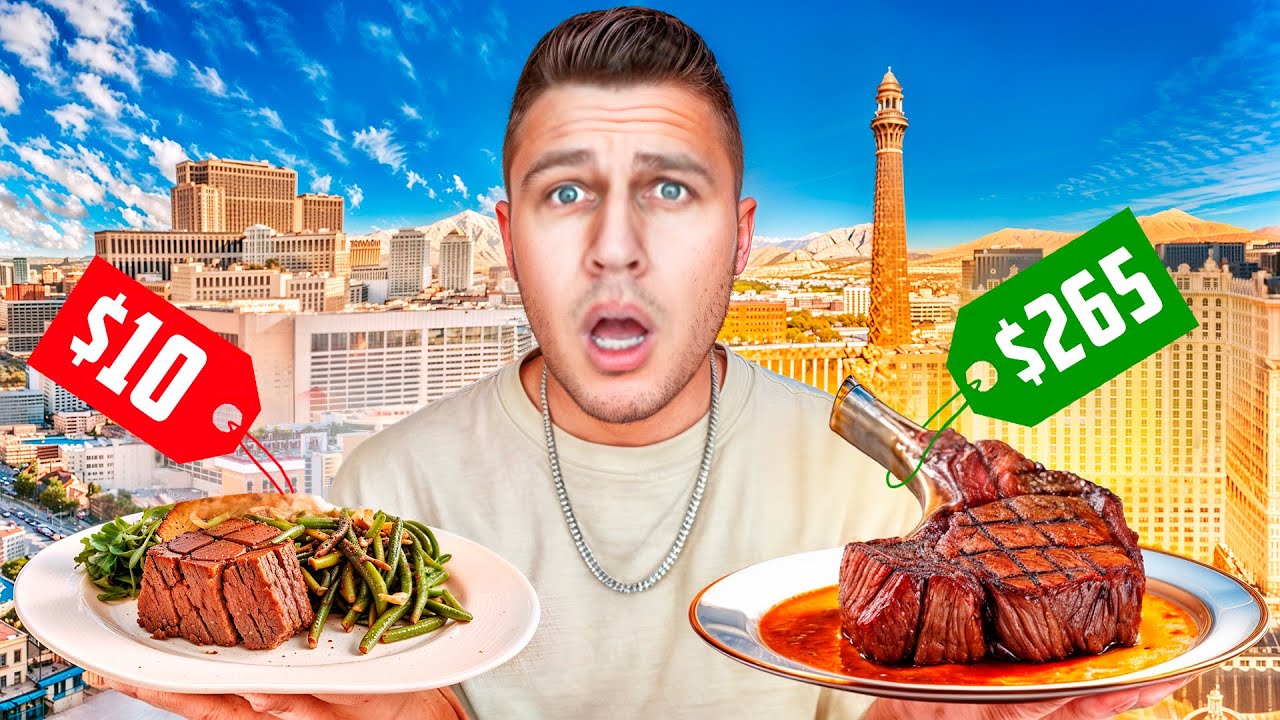 $10 Steak VS $265 Steak in Las Vegas!
