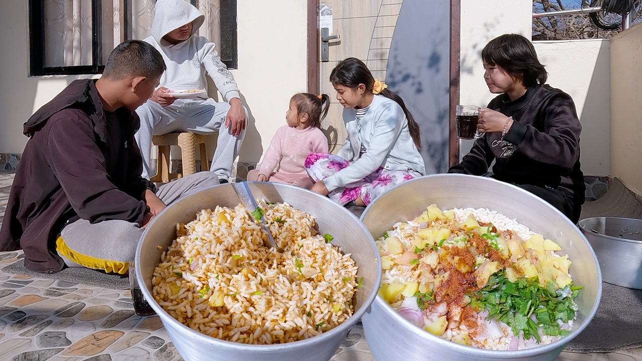 we are enjoying chapate with children || sumnima Rai || @SumnimaRaini