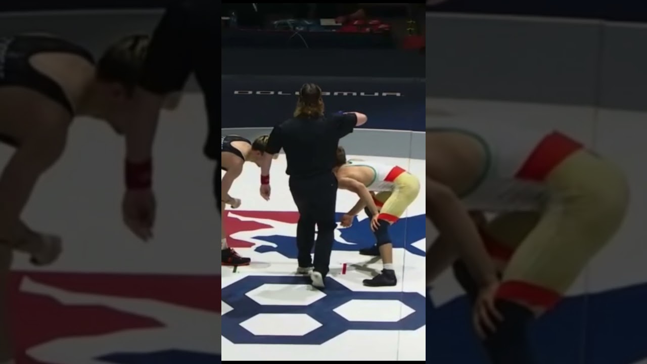 Marcus Blaze beats Jax Forrest in match 1 of Final X 😳 #usawrestling #ncaawrestling #freestyle