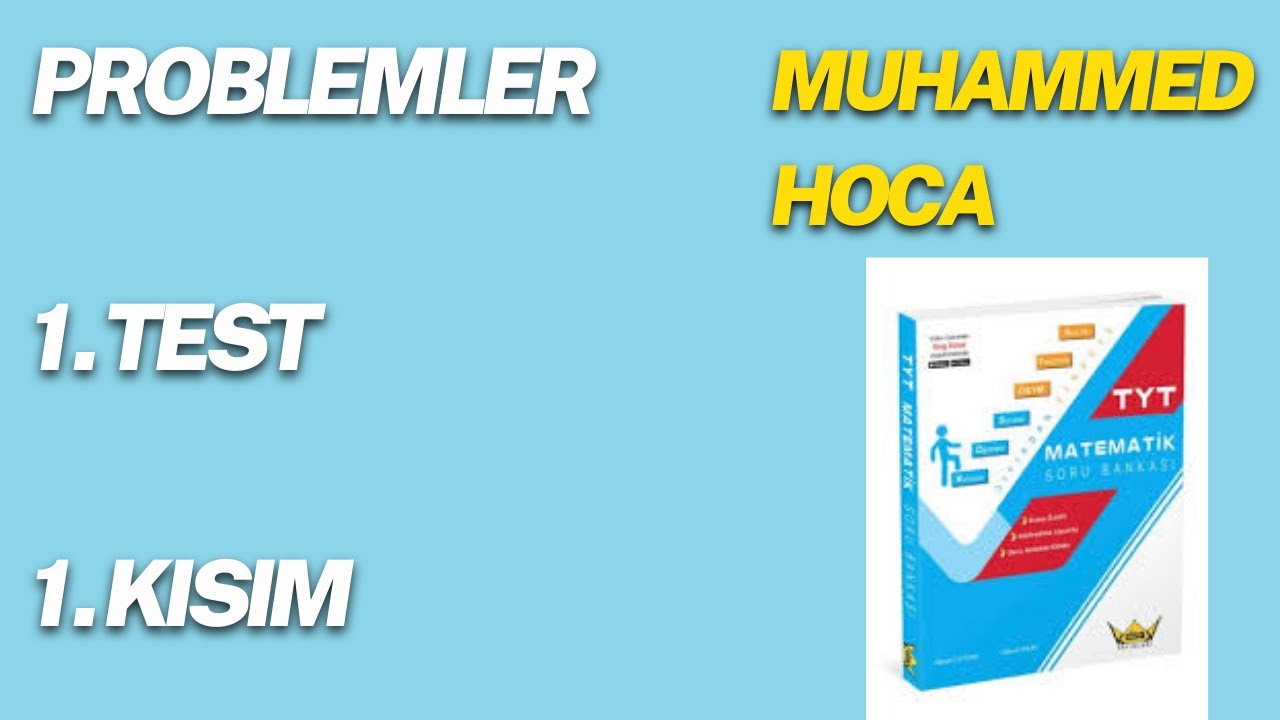 SAYI PROBLEMLERİ 1. TEST - 1. KISIM - KİNG YAY.