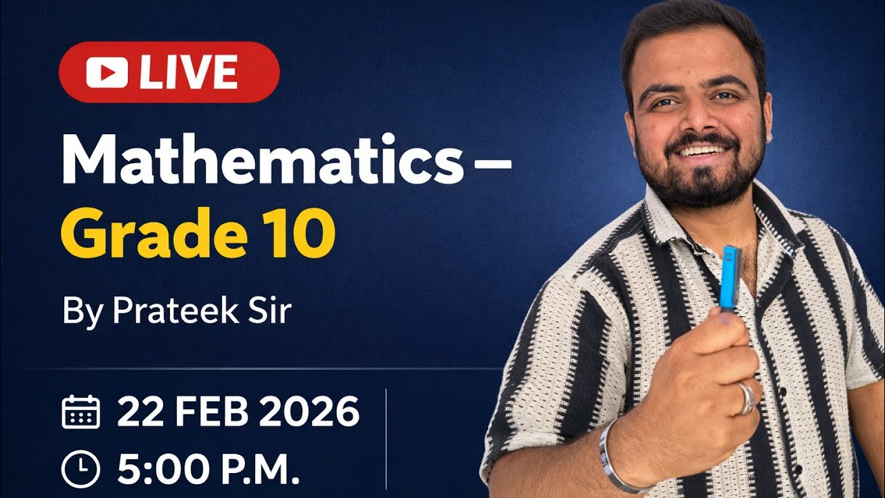 Grade 10 RBSE Maths Live |Important Questions & Tricks 🔥🎯#viral #education #youtubeshorts #trending