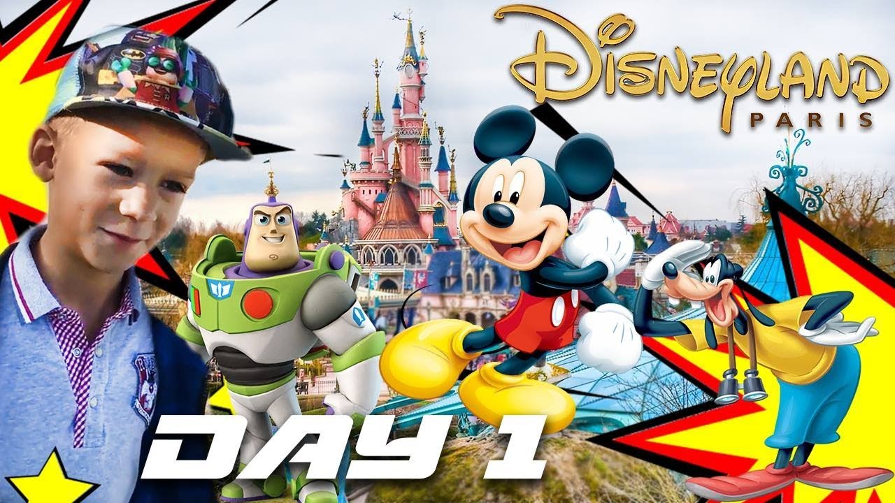 VLOG MatveyStar #5: Едем в Disneyland, Париж, покупки игрушек, обзор отеля, 1 часть