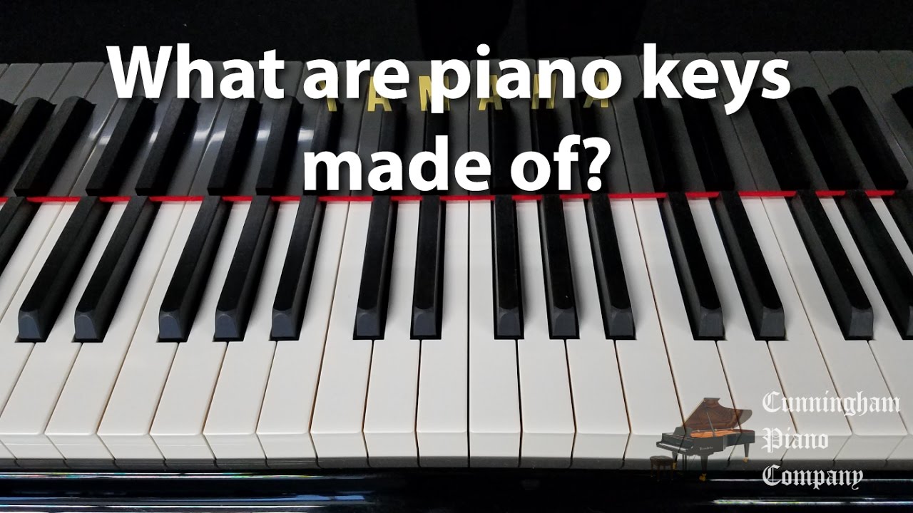 What are piano keys made of? | Cunningham Piano Co.
