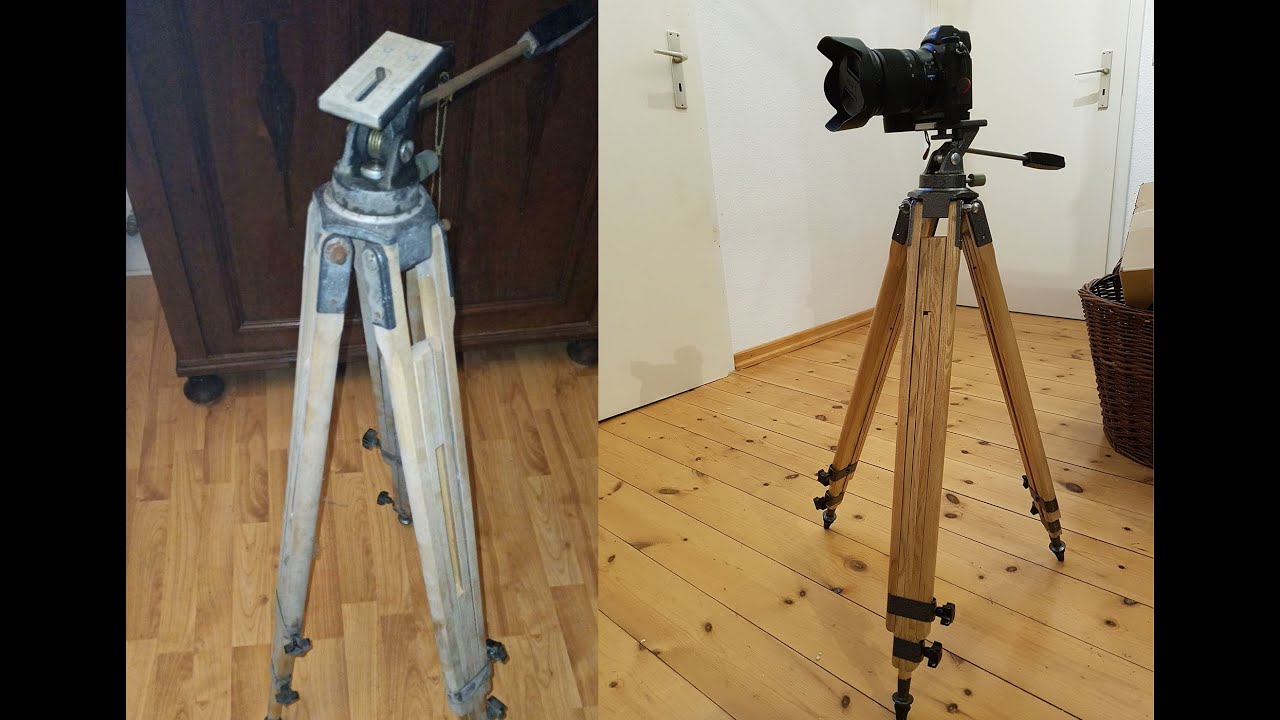 Wooden Tripod Restoration