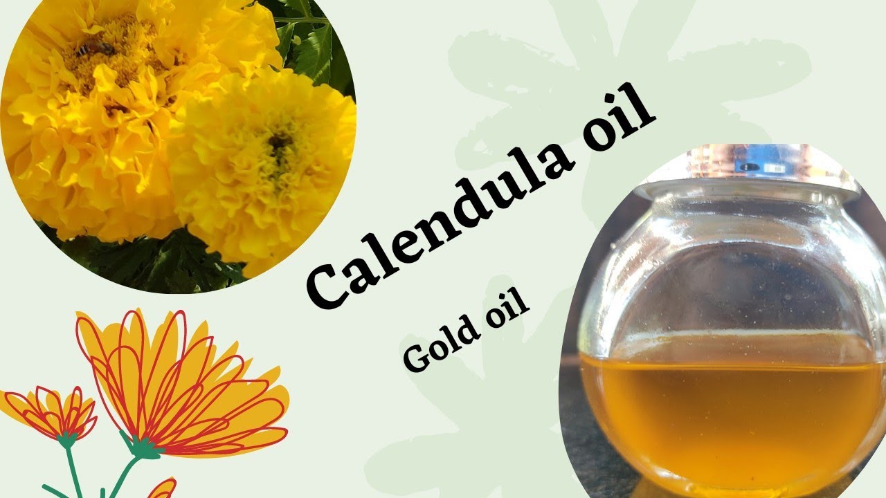 How to make Homemade Marigold Oil/Calendula oil.