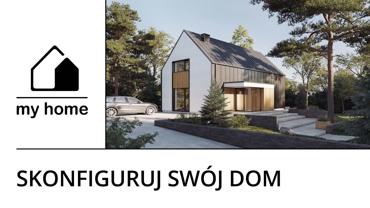 Skonfiguruj sw&oacute;j dom typu nowoczesna stodoła - www.MyHome.eco