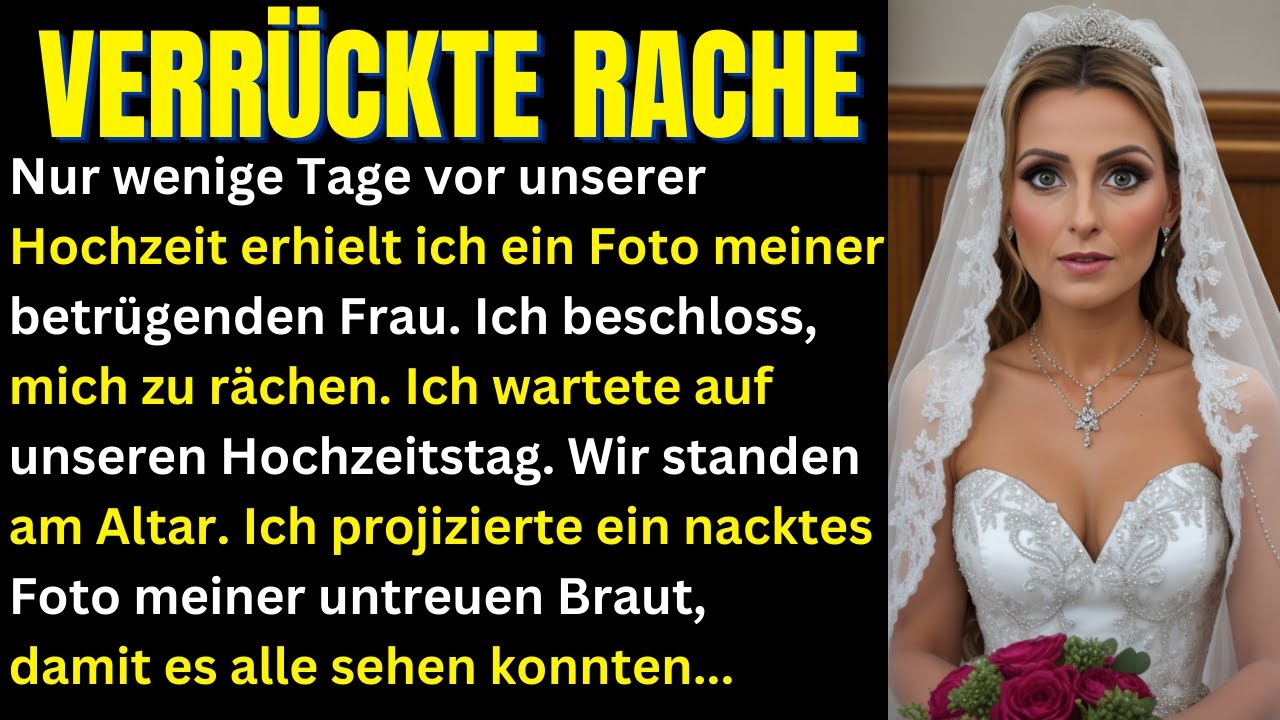 Sie hat mich bei ihrem Junggesellinnenabschied betrogen. Rache an unserem Hochzeitstag!