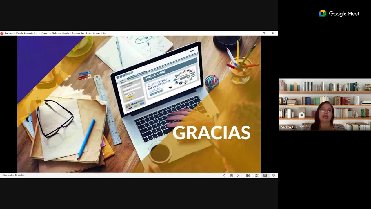 ADM Y SUP DE LA EDUCACIÓN A23 (ELABORACIÓN DE INFORMES TÉCNICOS - VIELKA GUILLÉN) RECURRENTE