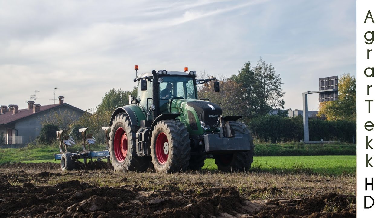 Fendt 930 Vario S3 + Quadrivomere Rabe - Plowing 2016