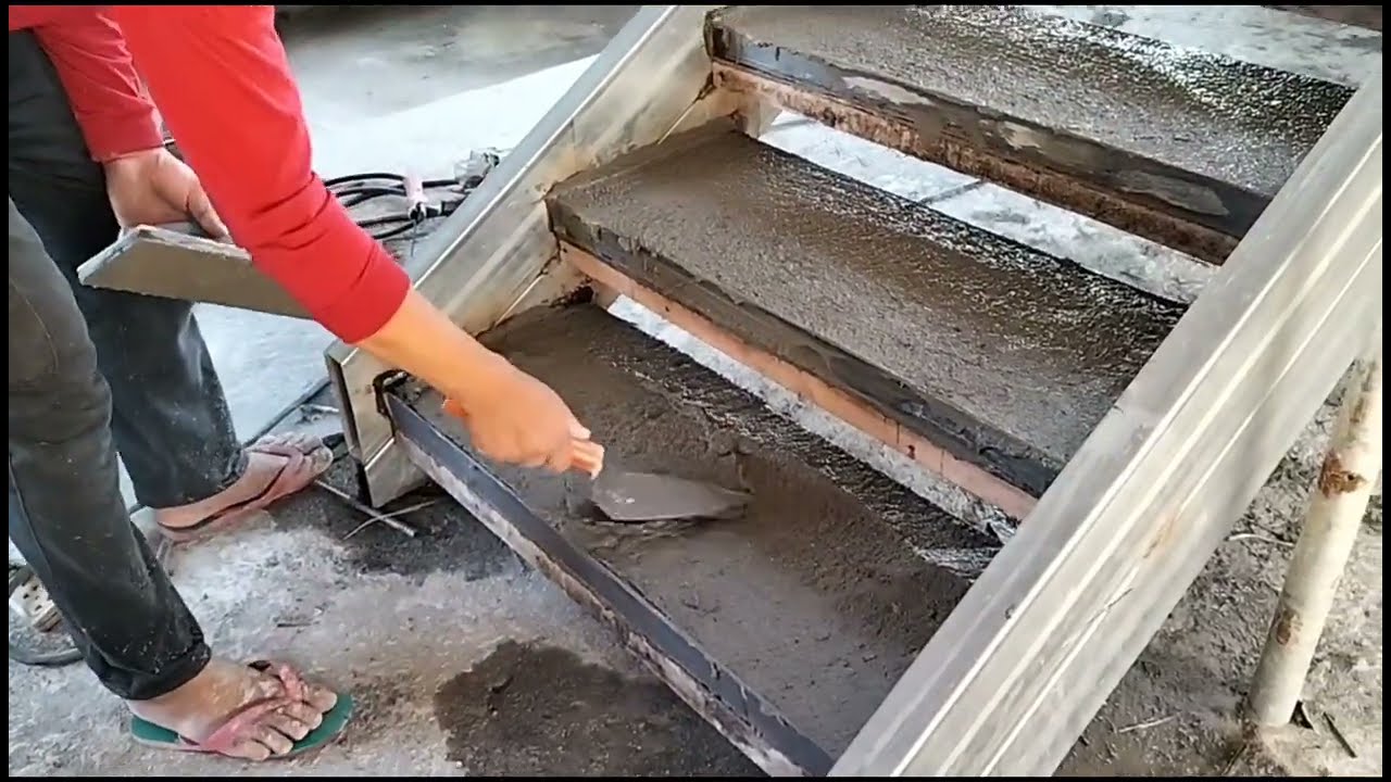 STAIRS STEP FABRICATION AND INSTALLATION