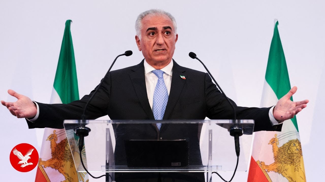 Live: Iran's exiled crown prince Reza Pahlavi holds press conference