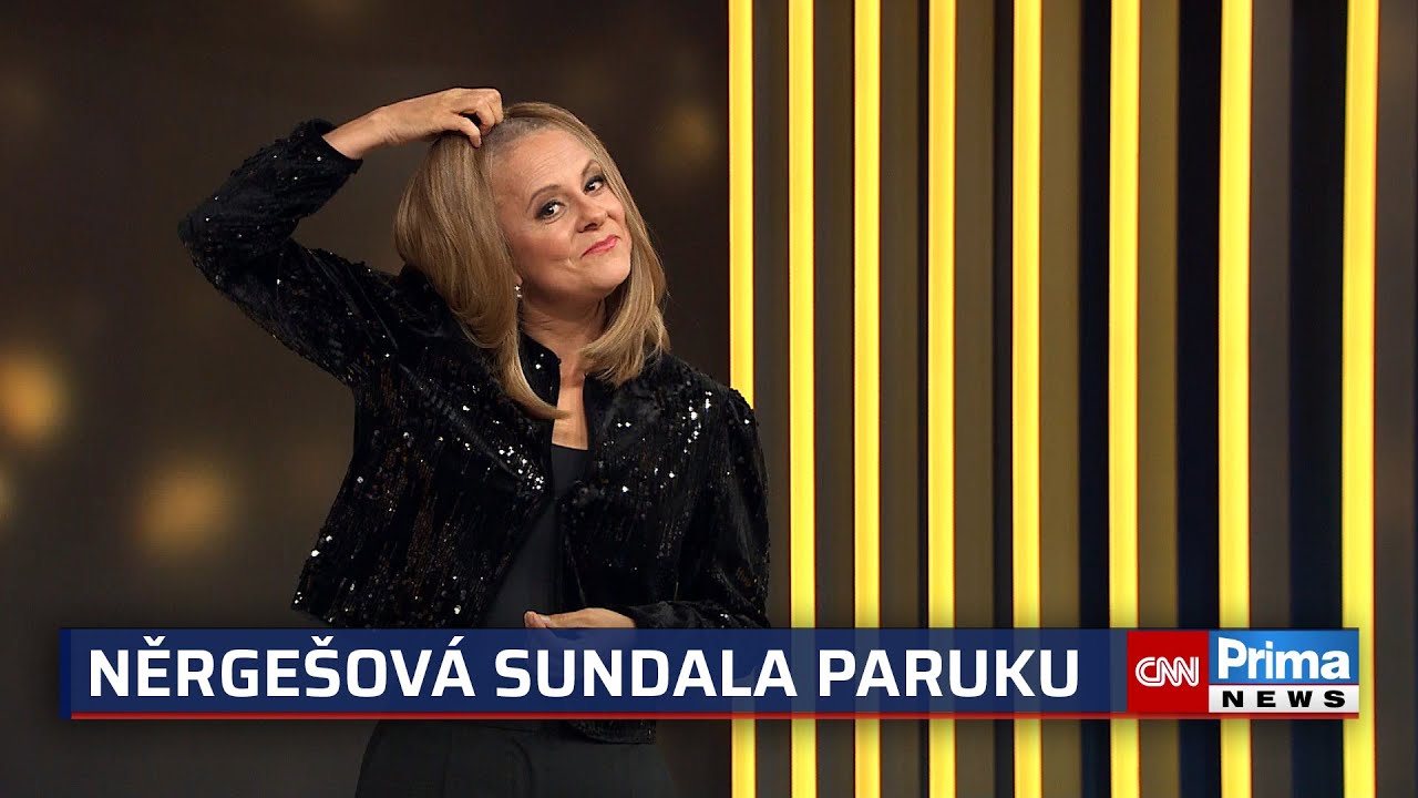 Něrge&scaron;ov&aacute; si ve studiu sundala paruku: Potřebuji holou hlavu kvůli l&eacute;čbě, vysvětlila div&aacute;kům
