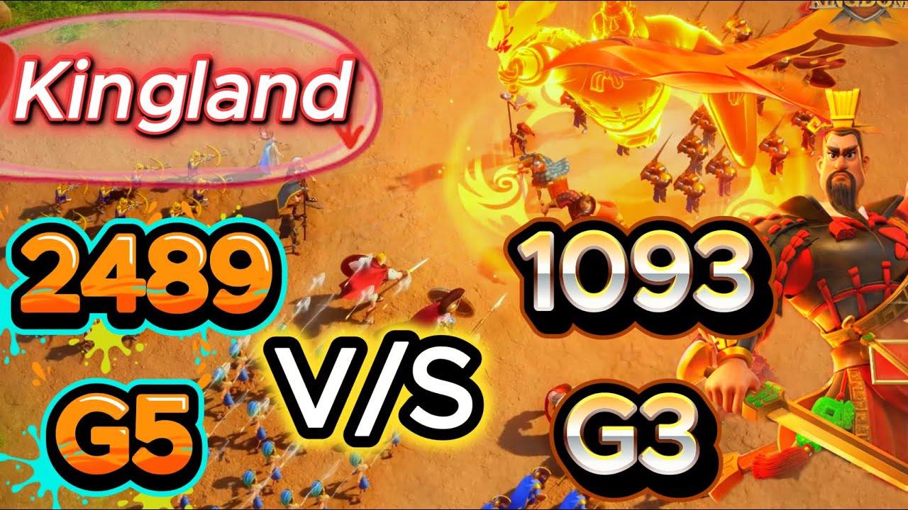 Kingland : (2489 +G5 ) VS  (1093 + G3)   #6 Còn Thở Là Còn Gỡ