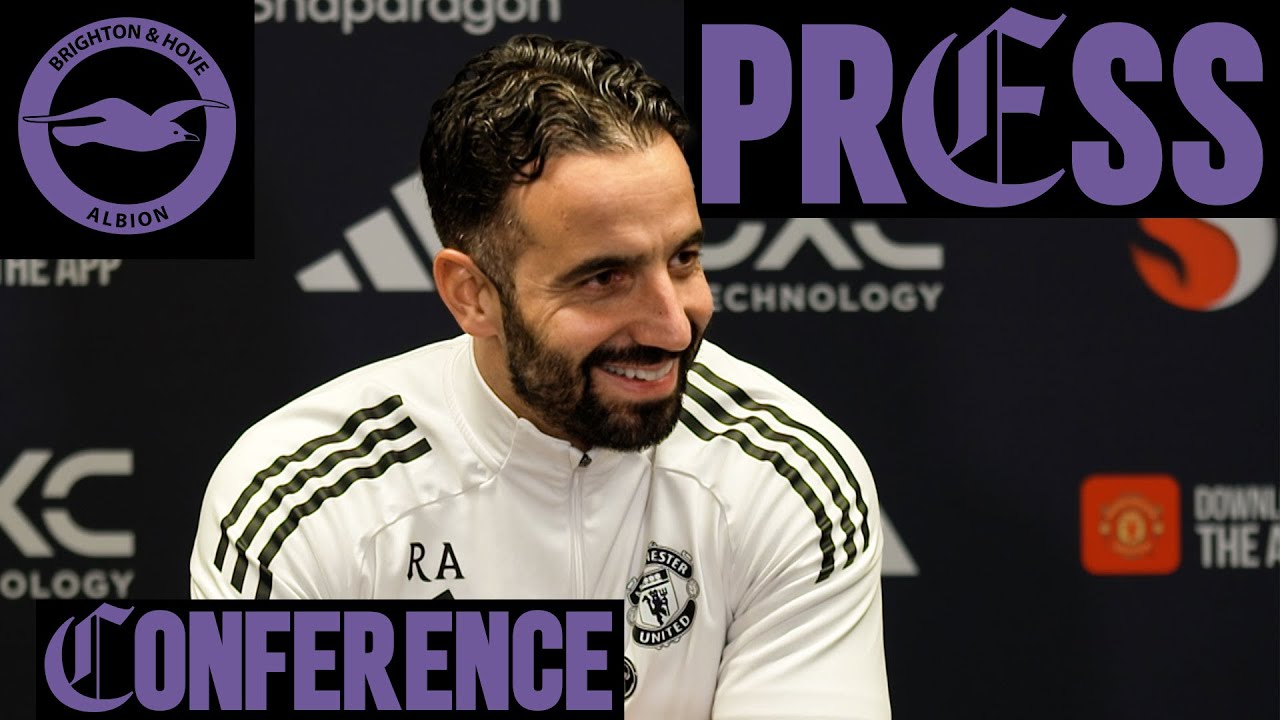 Ruben Amorim Pre-Brighton | Press Conference 🎙️
