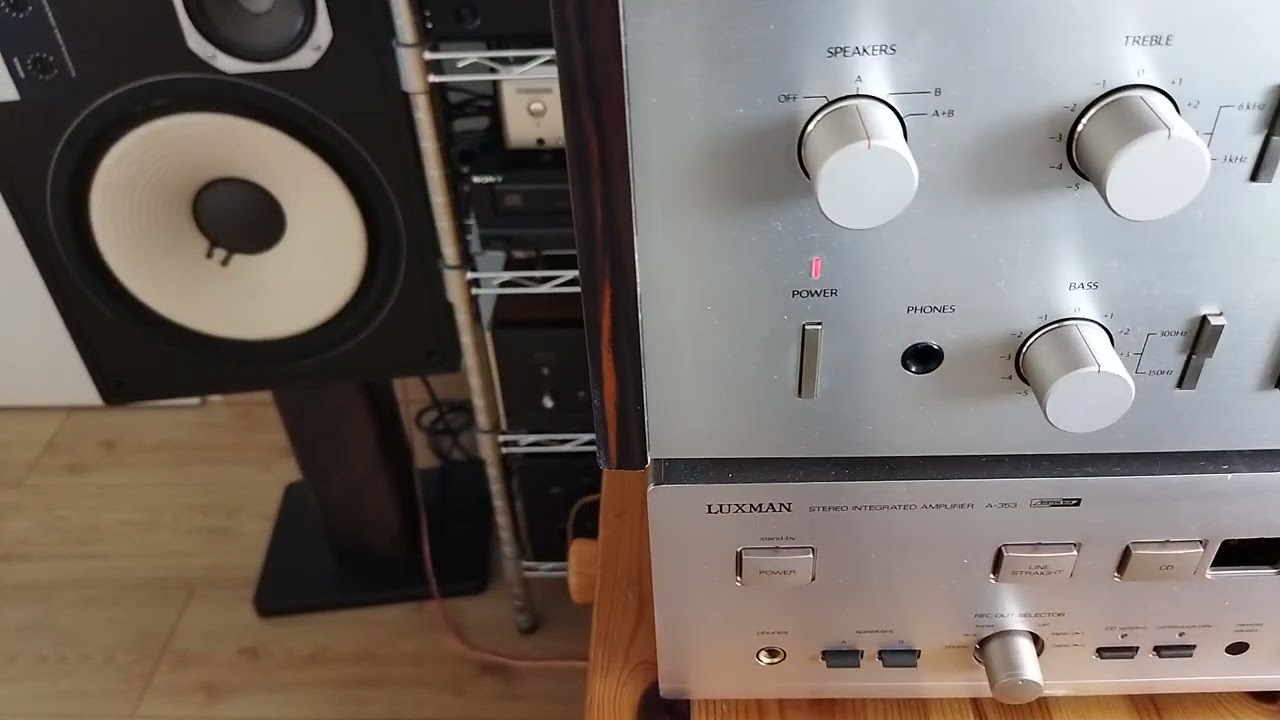 Restored Diatone DA-U1000 (OEM Sansui AU-D707F Extra)