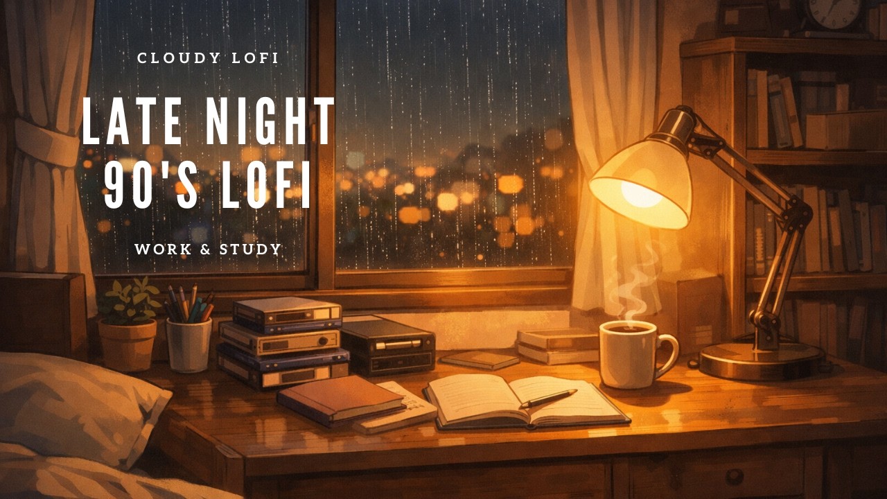 🎧 late night 90’s lo-fi 🌙– nostalgic beats for studying, relaxing & sleeping Alternatif