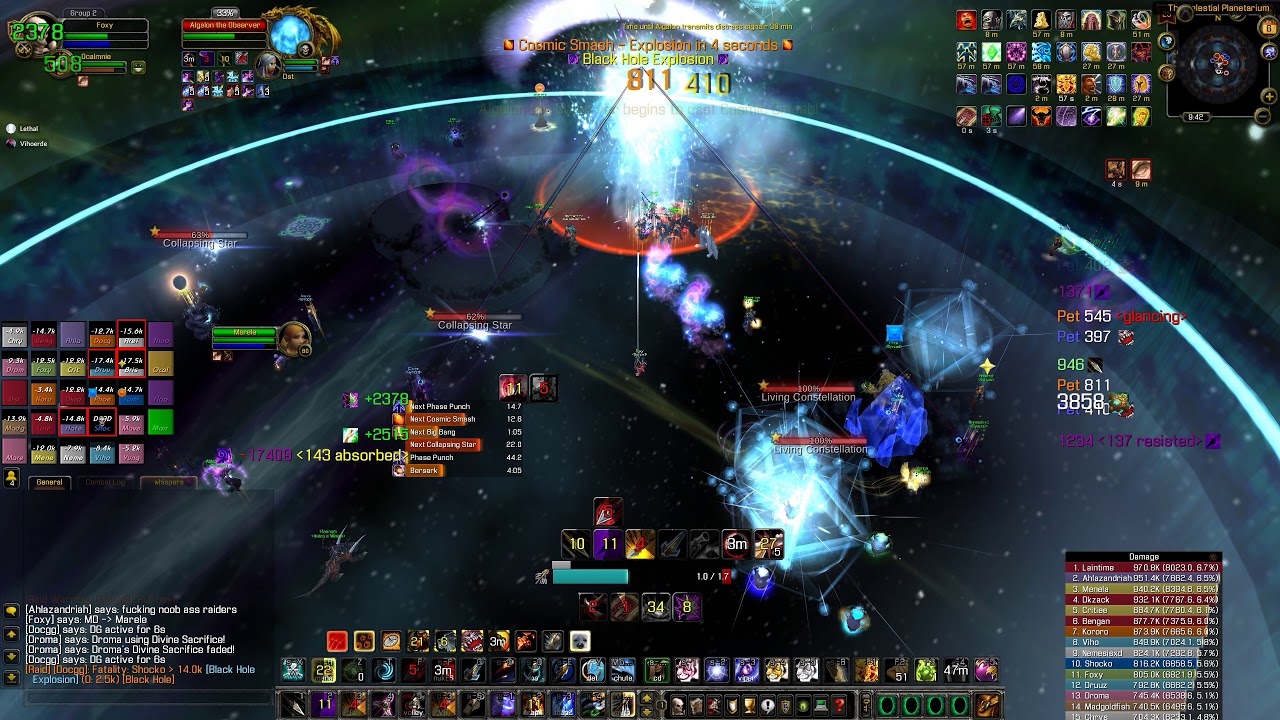 Synced vs Algalon 25 Survival Hunter 3.3.5