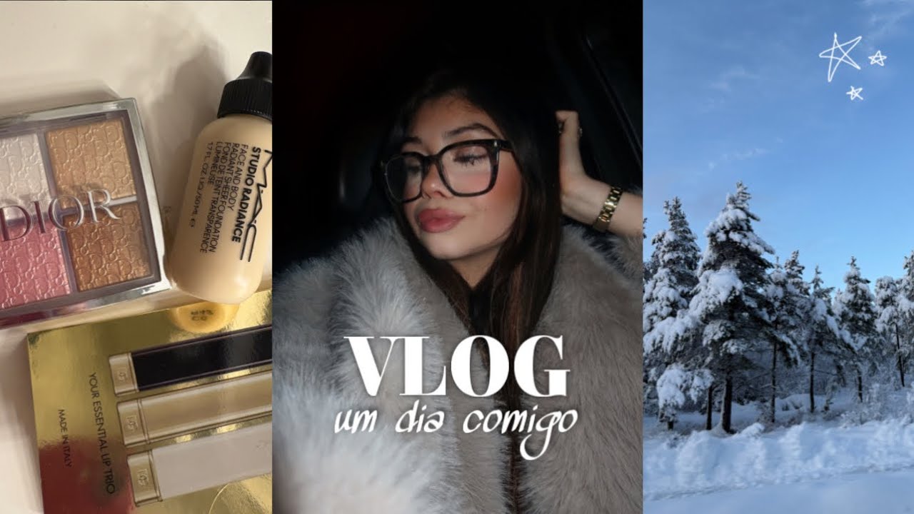 VLOG|| um dia comigo ❄️💋*muito frio*