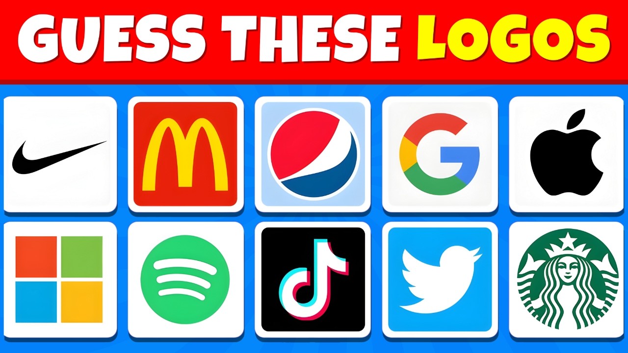 GUESS THE LOGO! 🛍️ (THE ULTIMATE MEMORY TEST) 🧠 #quizoritv
