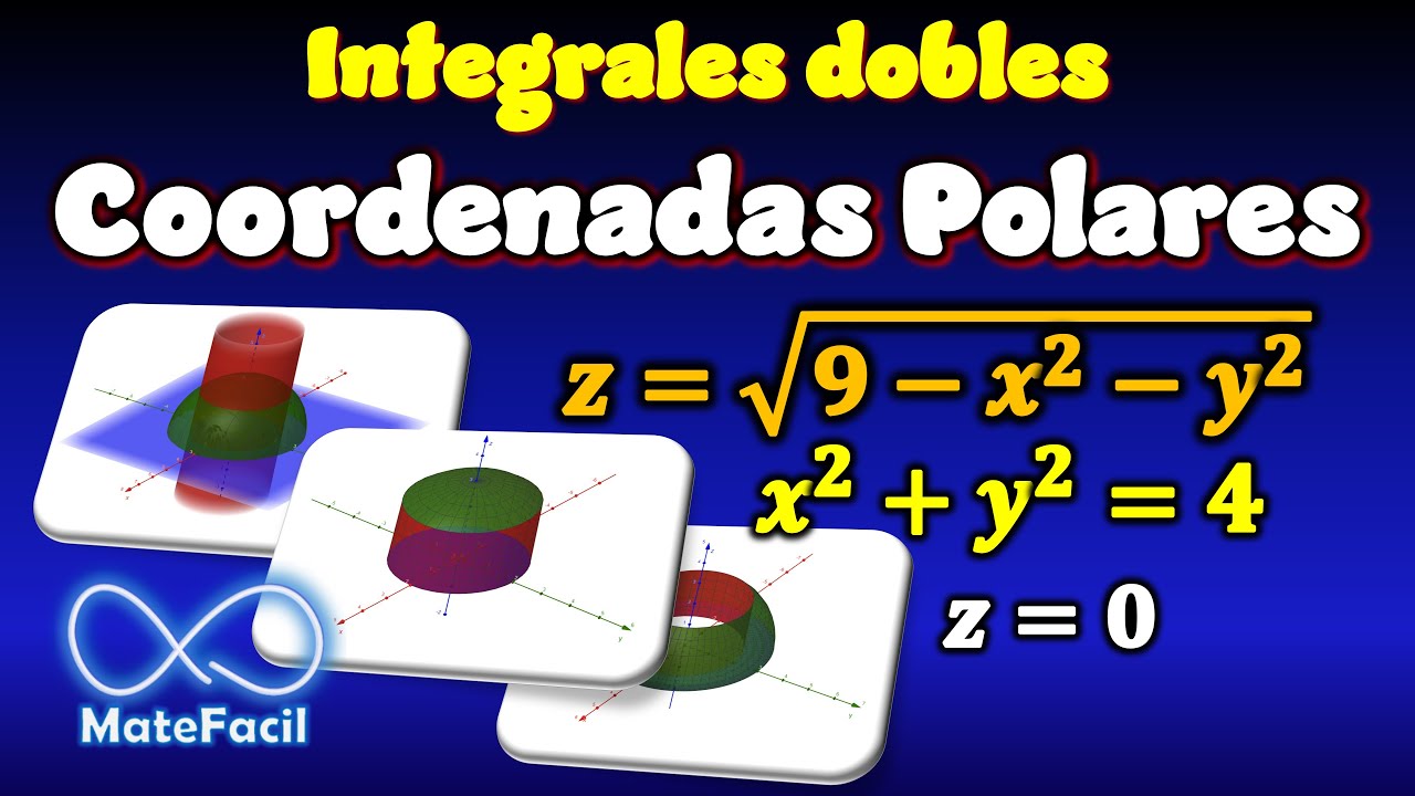 Volumen usando integrales Dobles en Coordenadas Polares