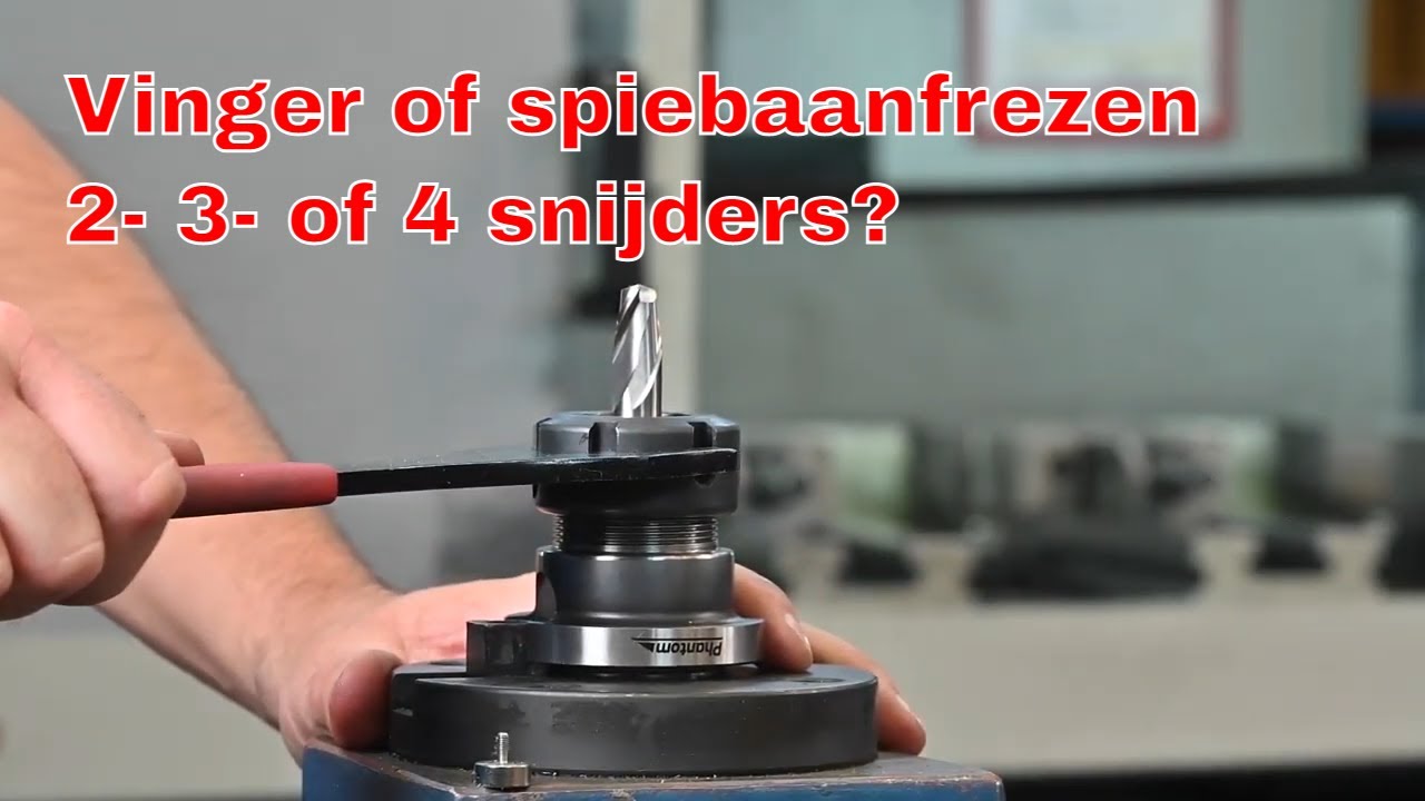 Vinger  of spiebaanfrezen, 2- 3- of 4 snijders?