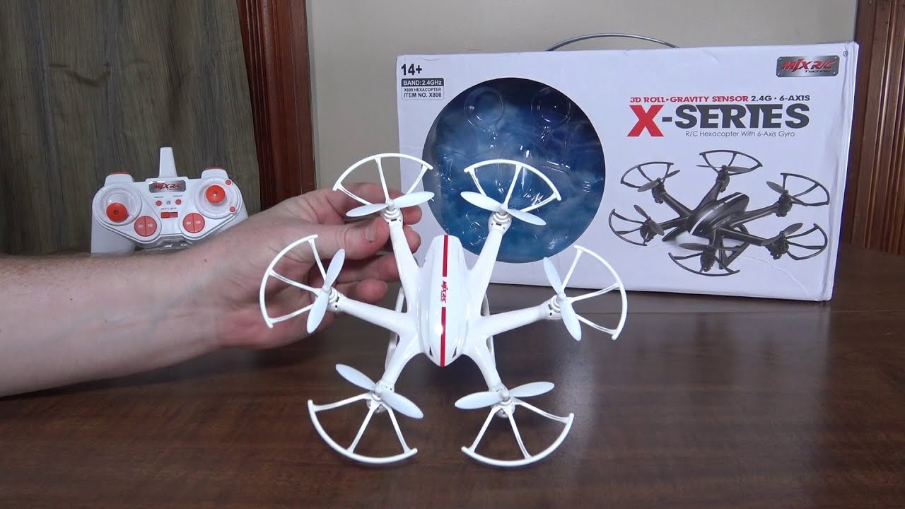 MJX R/C - X800 - Review and Flight