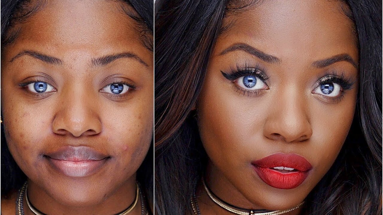 FULL COVERAGE Drugstore Holiday Makeup Tutorial 💋