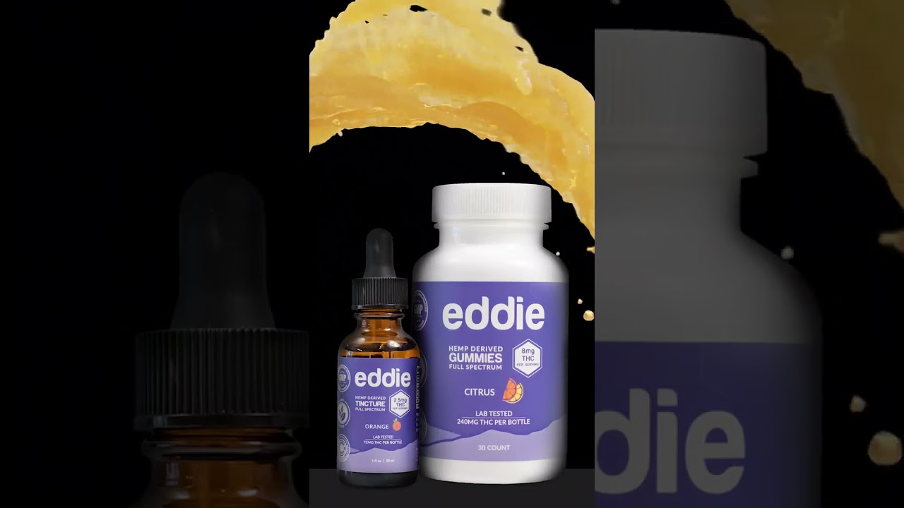 Buy Citrus Smashed Bundle Gummies And Tinctures | THC Gummies and Tinctures | Eddie hemp