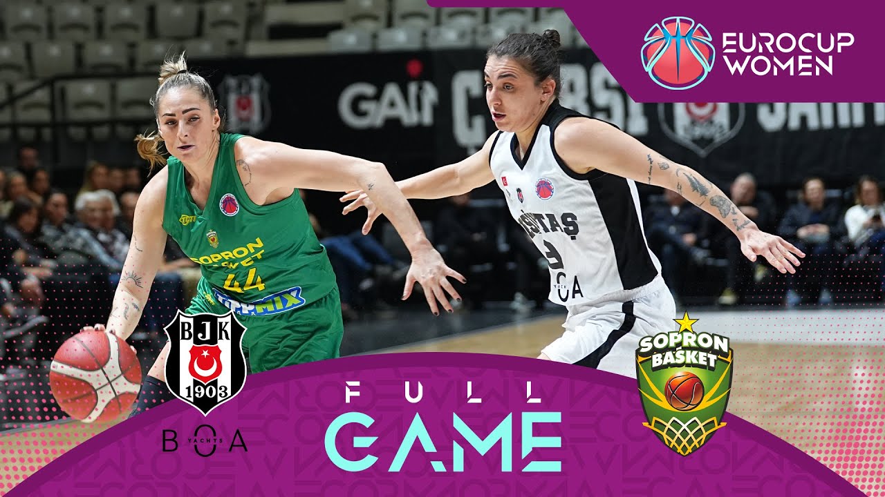 Play-Off Round 1 | Besiktas BOA v Sopron Basket | Full Basketball Game | EuroCup Women 2025-26