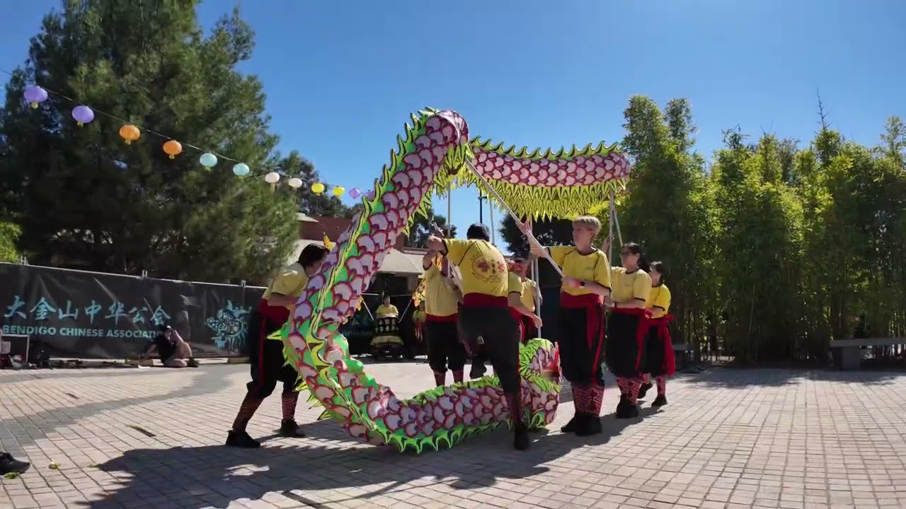 CWS Bendigo Easter Festival 2024 - Dragon Dance