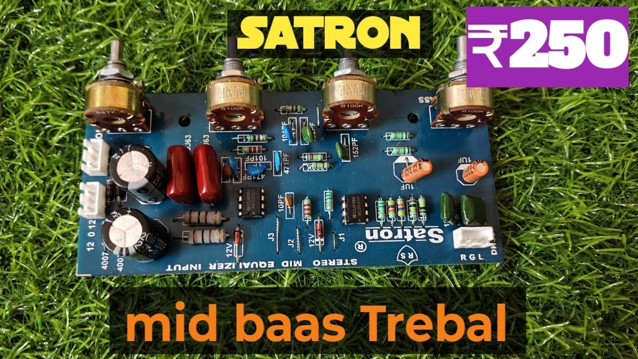 satron mid baas Trebal priamp#amplifier#audioamplifier #spikekeras