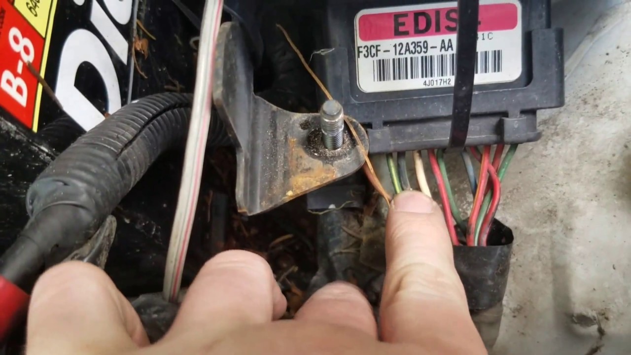 Diagnosis: 91-96 escort Intro to EDIS-4, Wiring, And Basic Testing of No-Spark condition