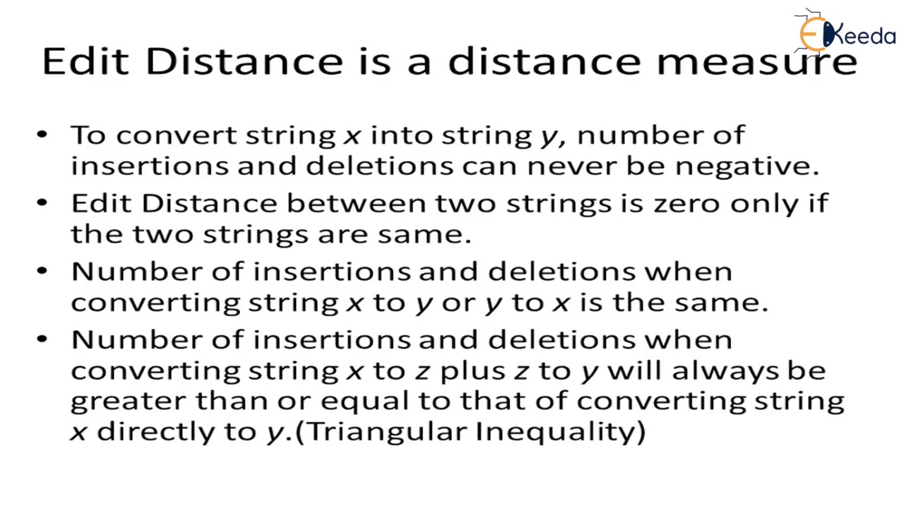 Edit Distance - Finding Similar Items and Clustering - Big Data Analytics