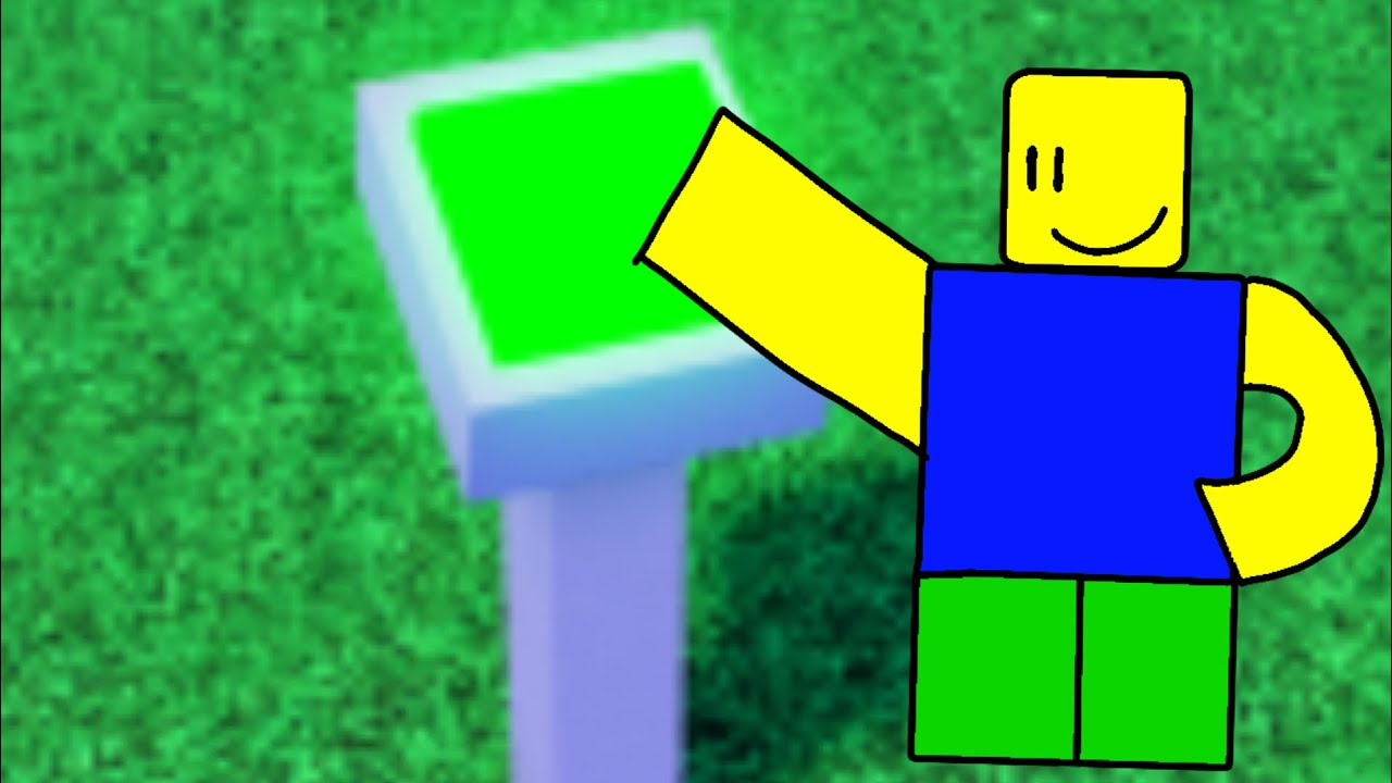 Playing don’t press the button in Roblox!