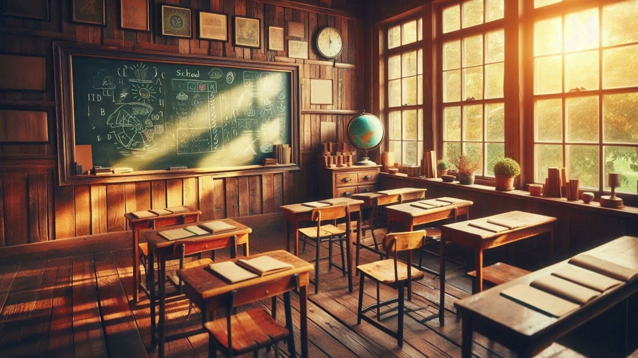 Classroom Ambience Soft Music for Focus & Calm