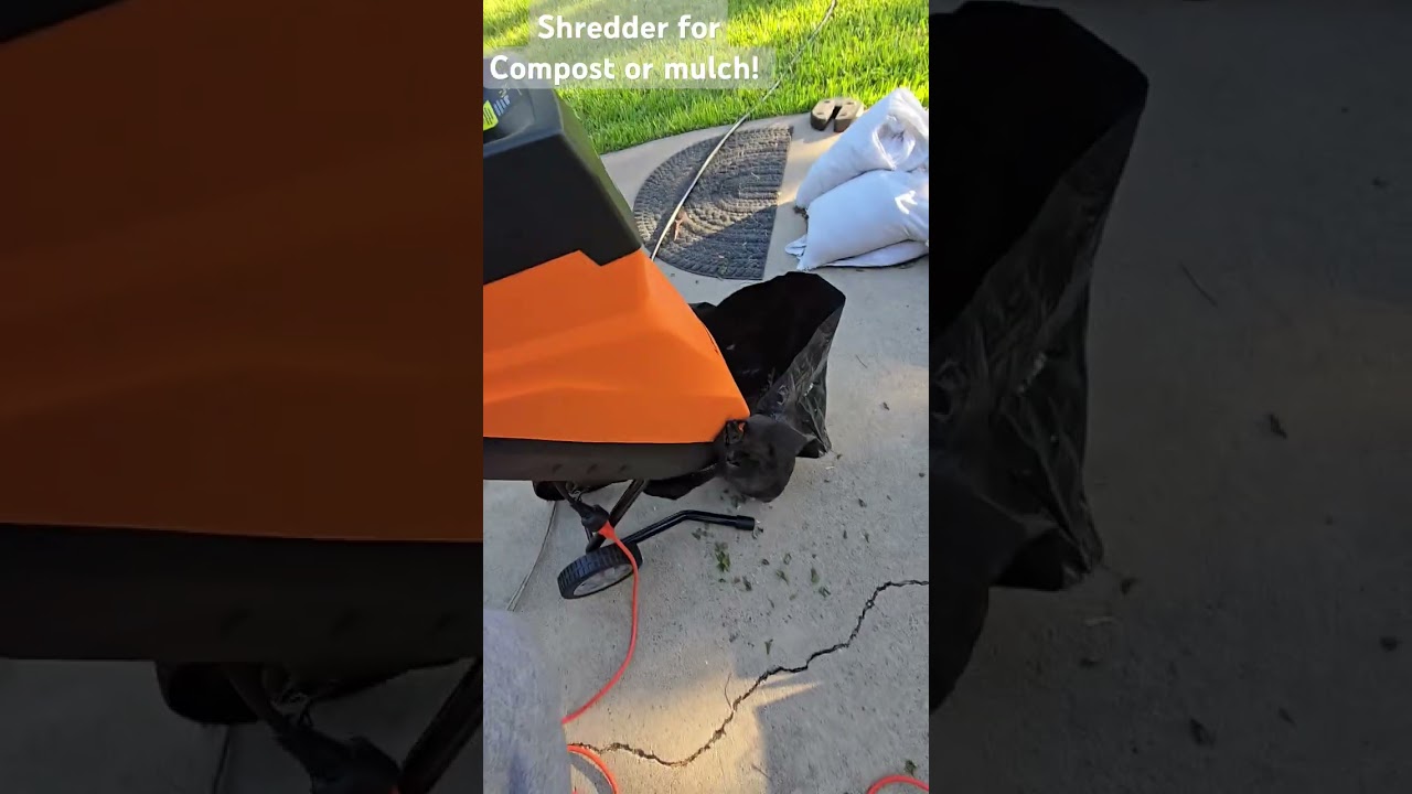 Shredder for compost or mulch! 🧑&zwj;🌾