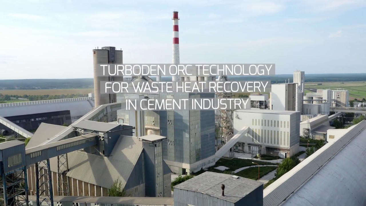 Turboden - Direct Exchange Heat Recovery ORC system for Cementirossi cement plant