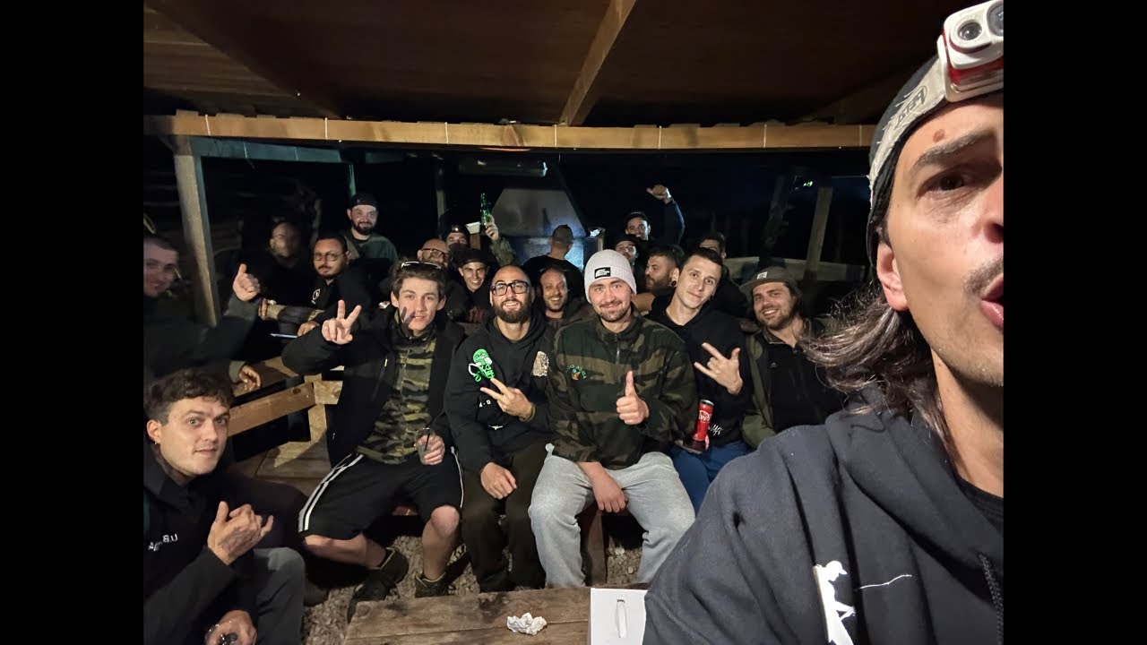 Serata finale del pre Trophy- le postazioni -