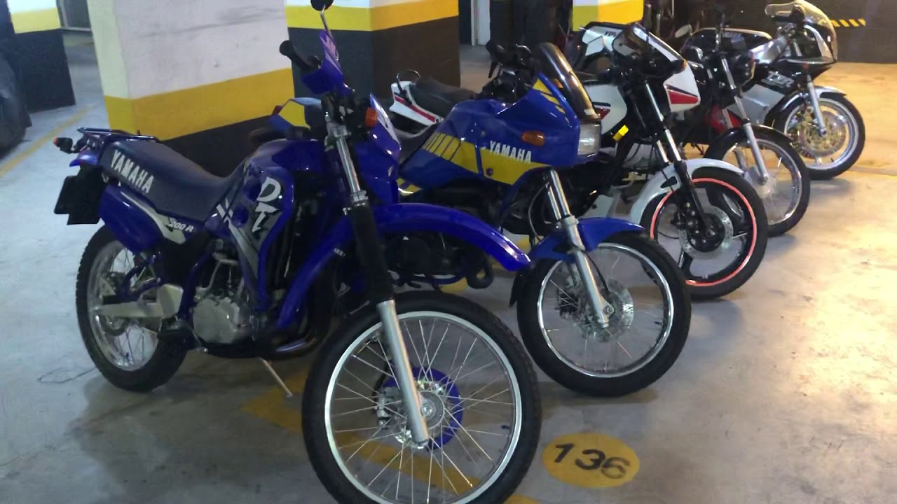 Coleção motos 2 tempos # DT 200R , RDZ135 , TDR 180 , RD135 2000 , TZR 250 única no BrAsil #